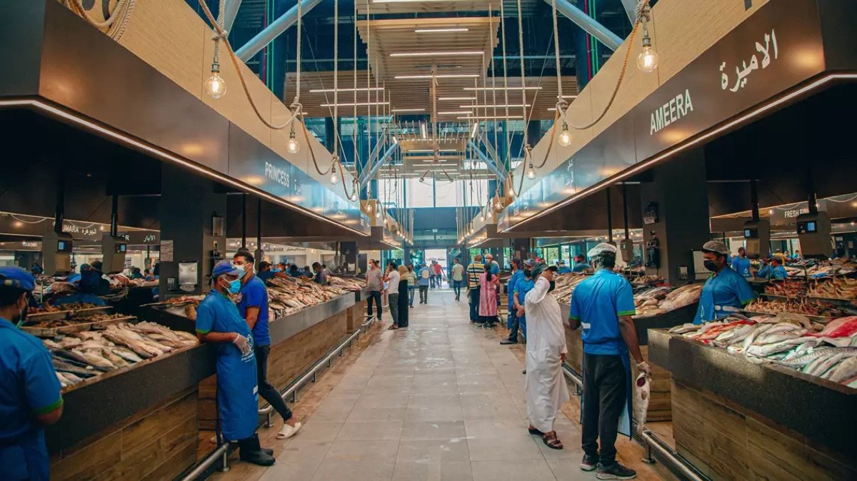 Mina Zayed Fish Market Abu Dhabi